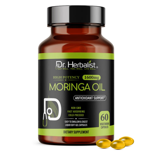 Moringa Oil Capsules 1600mg