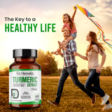 Dr. HERBALIST Turmeric Extract Capsules 250mg - Curcuma Longa Curcuminoid Concentrate | Supports Joint Comfort & Antioxidant Wellness* | Halal, Vegan | 60ct view 7