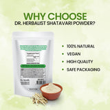DR. HERBALIST Shatavari Powder 200g view 7
