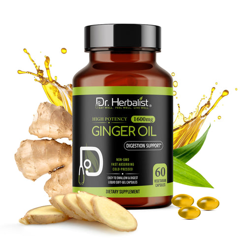 Ginger Oil Capsules 1600mg