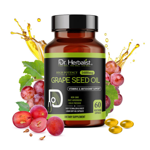 Grape Seed Oil Capsules 1600mg