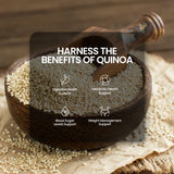 Dr. HERBALIST Quinoa 400g - Premium Chenopodium Quinoa with Complete Protein (All 9 Amino Acids) | Gluten-Free Ancient Grain for Daily Nutrition | Halal, Vegan view 3