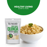 Dr. HERBALIST Quinoa 400g - Premium Chenopodium Quinoa with Complete Protein (All 9 Amino Acids) | Gluten-Free Ancient Grain for Daily Nutrition | Halal, Vegan view 4