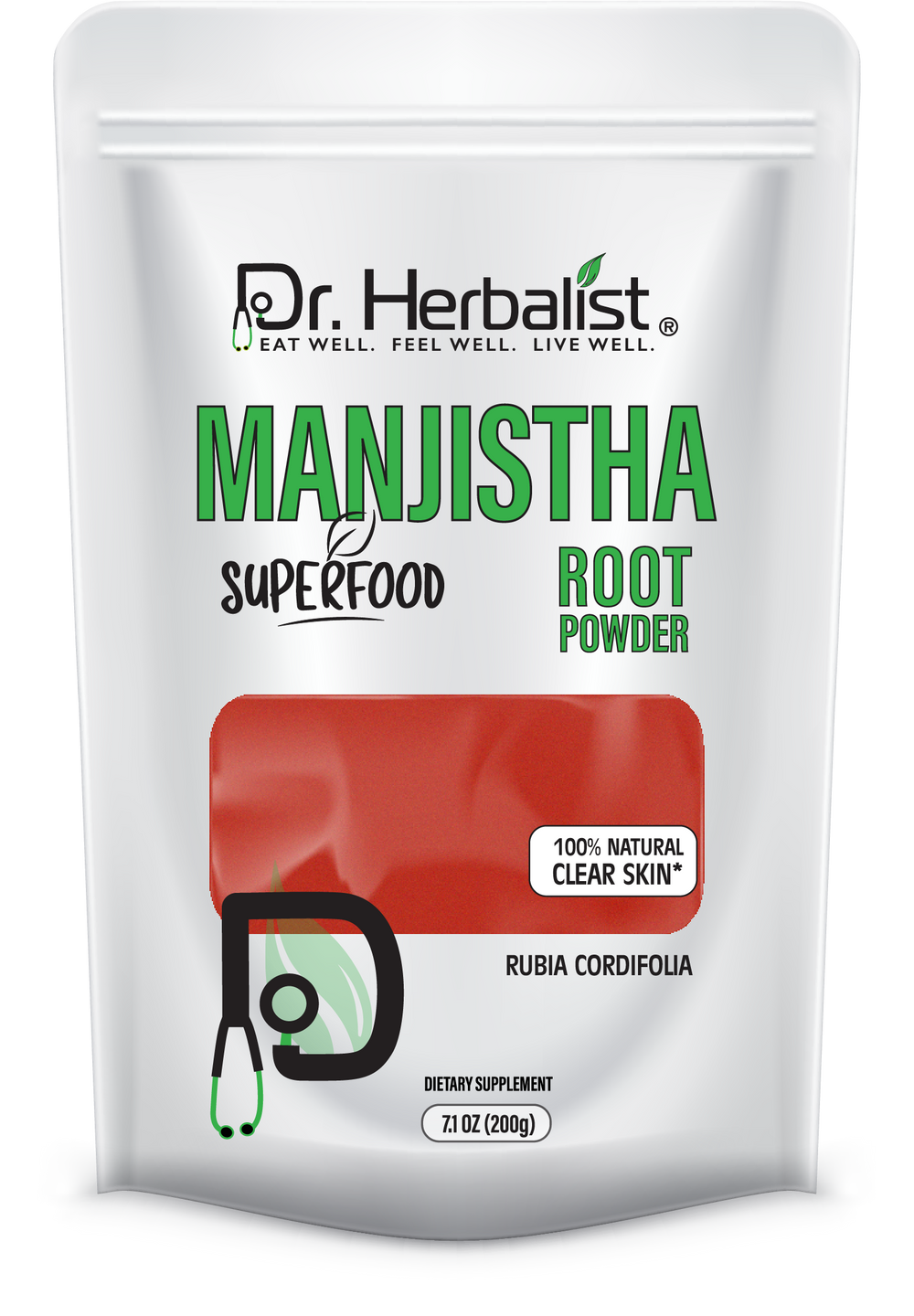 DR. HERBALIST Manjishta Powder 200g