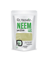Dr. HERBALIST Neem Powder 200g - Pure Azadirachta Indica with Nimbin & Azadirachtin | Supports Skin Wellness & Traditional Purification* | Internal & Topical Use | Halal, Vegan view 1