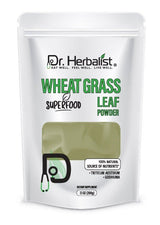 Dr. HERBALIST Wheatgrass Powder 200g - Pure Triticum Aestivum with Chlorophyll Iron & Vitamins A C E | Supports Daily Greens Detox & Nutrient Density* | Halal, Vegan view 1