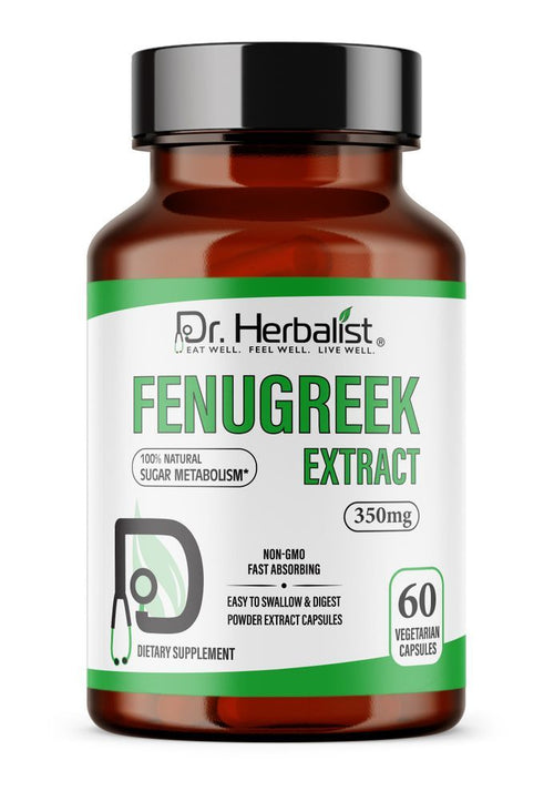 DR. HERBALIST Fenugreek Extract 350mg 60 Capsules