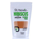 Dr. HERBALIST Hibiscus Powder 200g - Pure Hibiscus Rosa-Sinensis with Anthocyanins | Supports Antioxidant Wellness Hair Vitality & Cardiovascular Health* | Tea & Hair Mask Ready | Halal, Vegan view 1