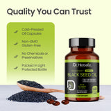 Black Seed Oil Capsules 1600mg view 6