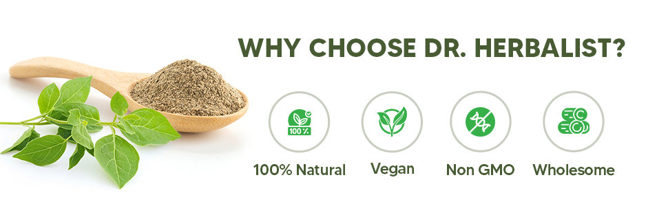 Dr. HERBALIST Gymnema Powder 200g - Pure Gymnema Sylvestre 'Sugar Destroyer' with Gymnemic Acids | Supports Metabolic Wellness* | The Taste-Blocking Test Included | Halal, Vegan — feature 3