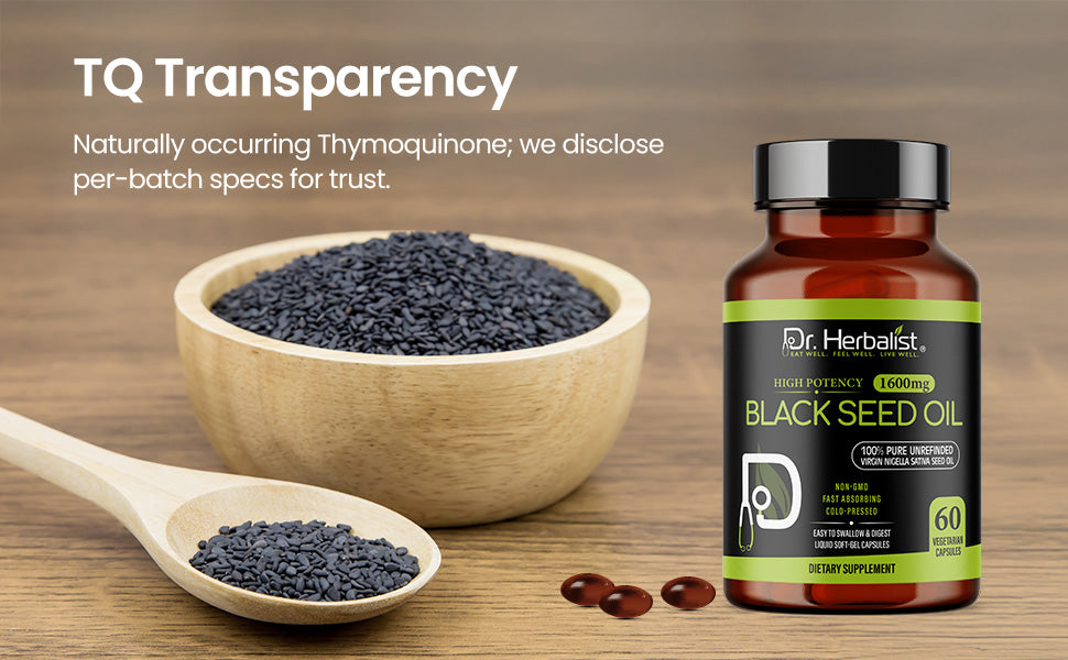 Black Seed Oil Capsules 1600mg — feature 4