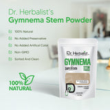 Dr. HERBALIST Gymnema Powder 200g - Pure Gymnema Sylvestre 'Sugar Destroyer' with Gymnemic Acids | Supports Metabolic Wellness* | The Taste-Blocking Test Included | Halal, Vegan view 4