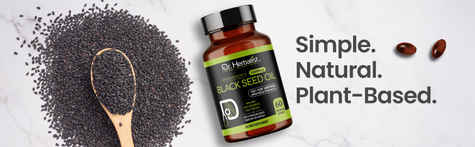Black Seed Oil Capsules 1600mg — feature 5