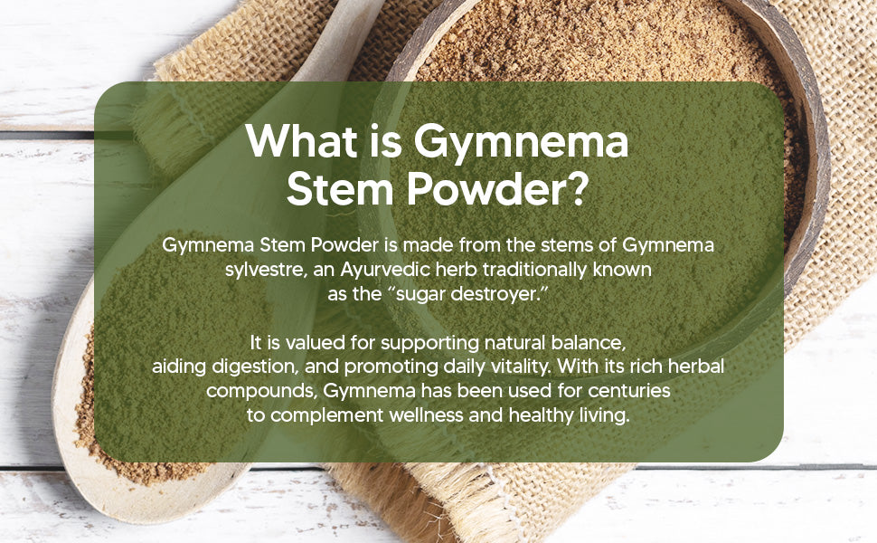 Dr. HERBALIST Gymnema Powder 200g - Pure Gymnema Sylvestre 'Sugar Destroyer' with Gymnemic Acids | Supports Metabolic Wellness* | The Taste-Blocking Test Included | Halal, Vegan — feature 6