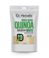 Dr. HERBALIST Quinoa 400g - Premium Chenopodium Quinoa with Complete Protein (All 9 Amino Acids) | Gluten-Free Ancient Grain for Daily Nutrition | Halal, Vegan view 1